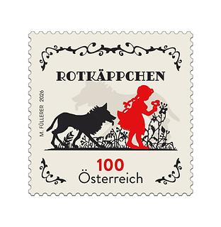 Briefmarke, Rotkäppchen