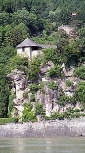 Burgruine Werfenstein., Foto: Pfeifferfranz. Aus: Wikicommons unter CC 