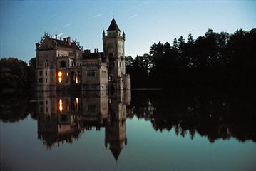 Das Wasserschloss Anif. Salzburg Österreich. Photographie um 1985., © IMAGNO/ÖNB/Harry Weber