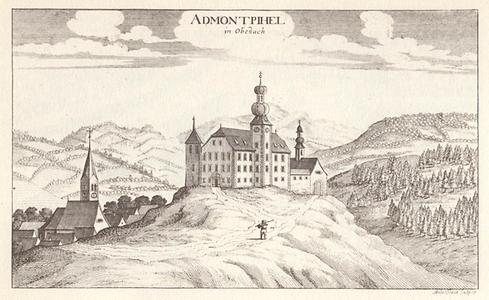 Schloss Admontbichl - Foto: Vischers Topographia Ducatus Styriae 1681