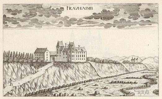 Schloss Frauheim - Foto: Vischers Topographia Ducatus Styriae 1681