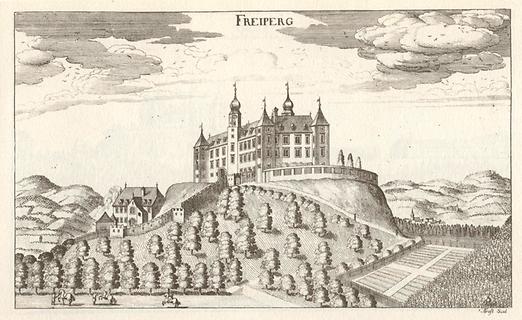 Schloss Freiberg - Foto: Vischers Topographia Ducatus Styriae 1681