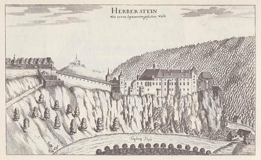 Schloss Herberstein, Vischers Topographia Ducatus Styriae 1681