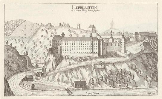 Schloss Herberstein, Vischers Topographia Ducatus Styriae 1681