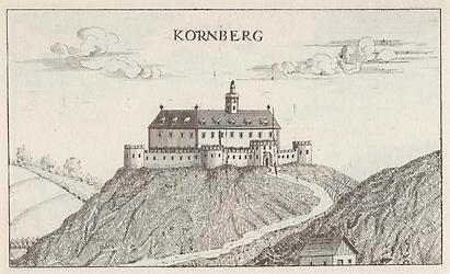 Schloss Kornberg, Vischers Topographia Ducatus Styriae 1681