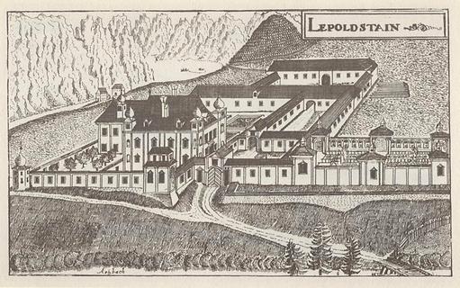 Schloss Leopoldstein - Foto: Vischers Topographia Ducatus Styriae 1681
