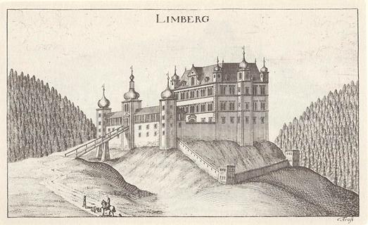 Schloss Limberg - Foto: Vischers Topographia Ducatus Styriae 1681