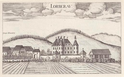 Ansitz Lorberau - Foto: Vischers Topographia Ducatus Styriae 1681