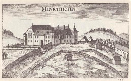 Schloss Münichhofen - Foto: Vischers Topographia Ducatus Styriae 1681