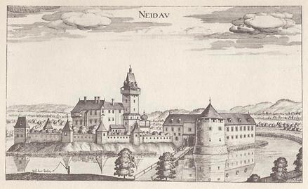 Schloss Neudau - Foto: Vischers Topographia Ducatus Styriae 1681