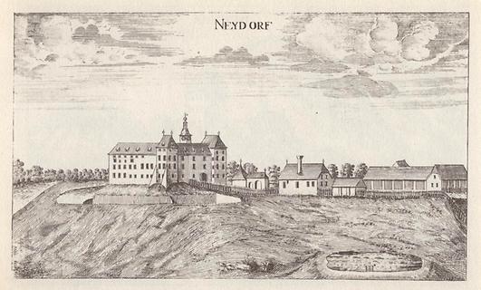 Schloss Neudorf - Foto: Vischers Topographia Ducatus Styriae 1681