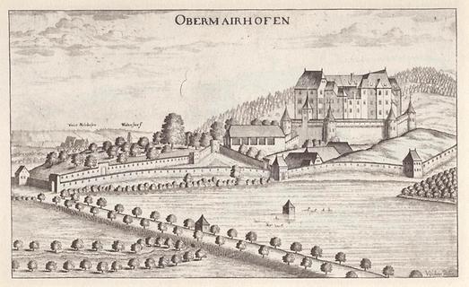 Schloss Obermayerhofen - Foto: Vischers Topographia Ducatus Styriae 1681