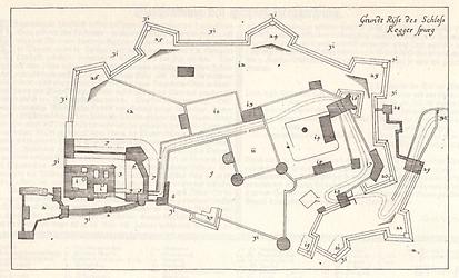 Riegersburg, Vischers Topographia Ducatus Styriae 1681