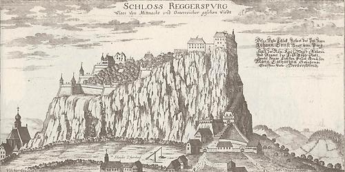 Riegersburg, Vischers Topographia Ducatus Styriae 1681