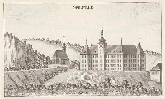 Schloss Spielfeld - Foto: Vischers Topographia Ducatus Styriae 1681
