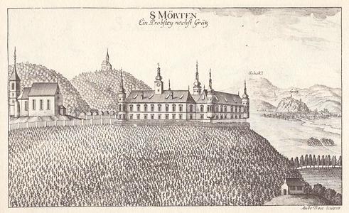 Schloss St. Martin - Foto: Vischers Topographia Ducatus Styriae 1681