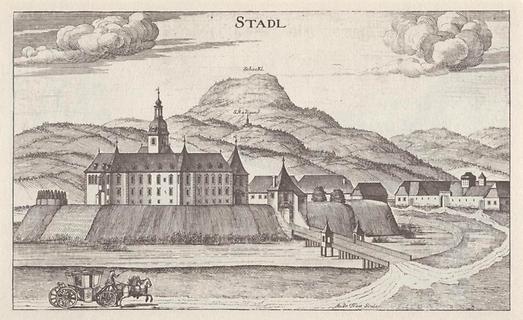 Schloss Stadl - Foto: Vischers Topographia Ducatus Styriae 1681