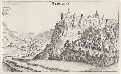 Burg Strechau, Vischers Topographia Ducatus Styriae 1681