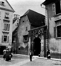 Der Bischofhof vor 1903