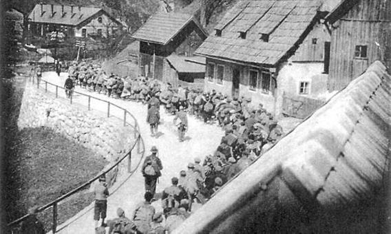 Todesmarsch durch Hieflau am 8./9. April 1945