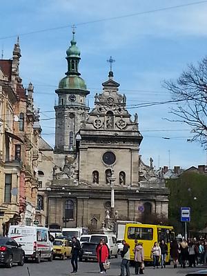 Galizischer Platz mit St. Andreaskirche