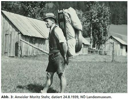 Der Ameisler Moritz Stehr aus St. Sebastian bei Mariazell