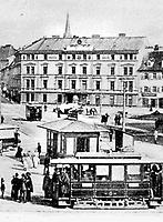 Hotel am Jakominiplatz um 1900