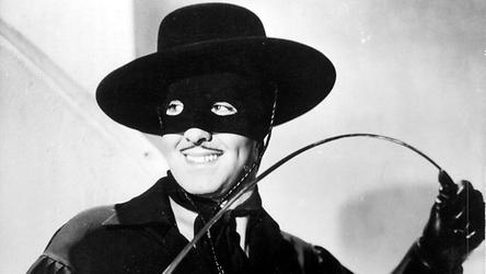 So kennt man Zorro - mit Maske und Peitsche APA