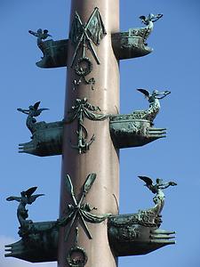 Tegetthoffdenkmal am Wiener Praterstern Bild zum Vergrößern anklicken © Foto Peter Diem