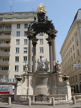 Vermählungsbrunnen am Hohen Markt in Wien