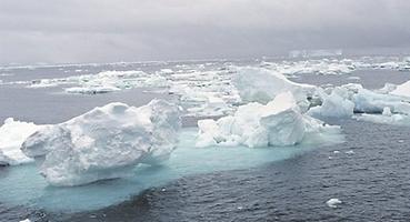 Eis auf dem Nordpolarmeer