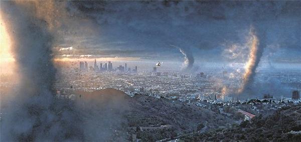 Zerstört wie Sodom: Die Natur vernichtet Los Angeles in Roland Emmerichs Blockbuster 'The Day After Tomorrow'., Foto: © Imago/EntertainmentPictures