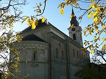 Die Kirche von Schöngrabern bei Hollabrunn (N.Ö.)