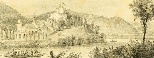 Der Kalvarienberg auf einem Stich von Josef Kuwasseg aus dem Jahr 1850\Quelle: STEIERMÄRKISCHES LANDESARCHIV (KK)