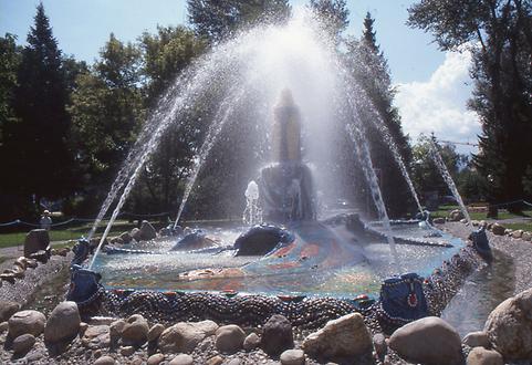 Ernst Fuchs Springbrunnen