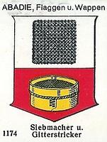 Wappen: Siebmacher und Gitterstricker