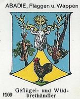 Wappen: Geflügel- und Wildbrethändler