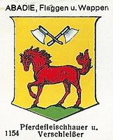 Wappen: Pferdefleischauer und Verschleißer