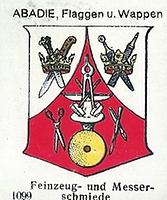 Wappen: Feinzeug- und Messerschmiede