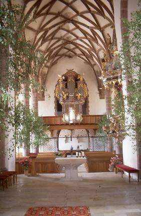 Orgel am Fronleichnamstag