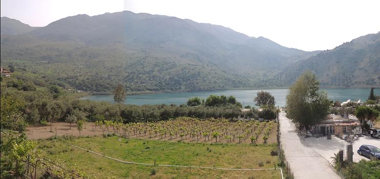 Der einzige Süßwassersee Kretas