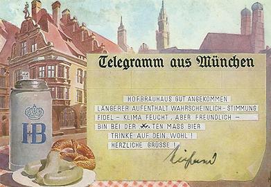 Telegramm aus München