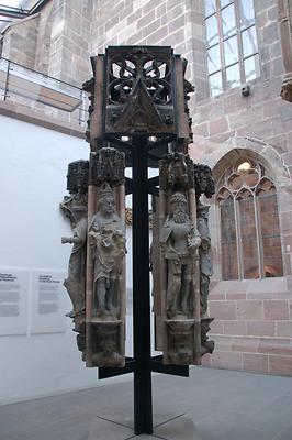Originalfiguren im Germanischen Nationalmuseum in Nürnberg