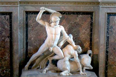 Theseus und Kentaur