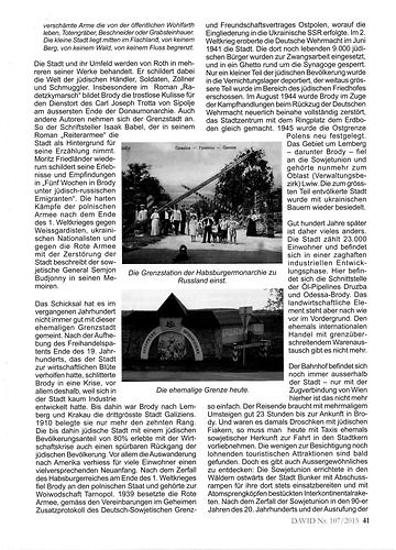 Brody Stadt Geschichte Essays im AustriaForum