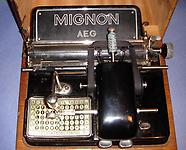 Mignon AEG-Schreibmaschine, Type 3, Zwischenkriegszeit