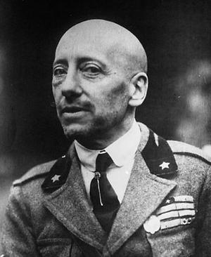 Gabriele D’Annunzio im Jahr 1922