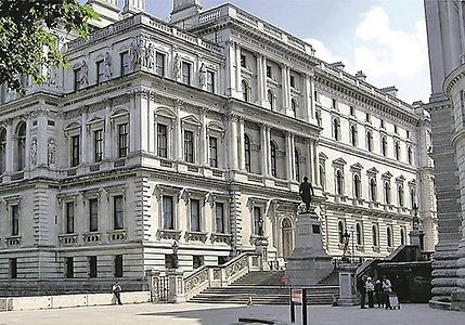 Im Londoner Foreign Office wurde im Frühjahr 1943 mit der Arbeit an der Deklaration begonnen., Foto: Adrian Pingstone/Wikimedia