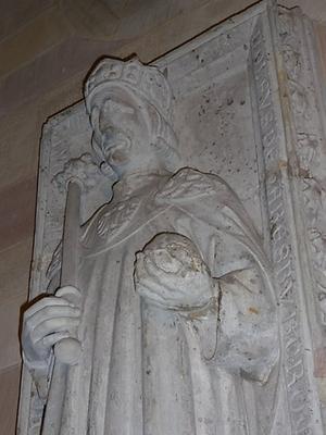 Grabplatte Rudolf von Habsburgs im Dom zu Speyer