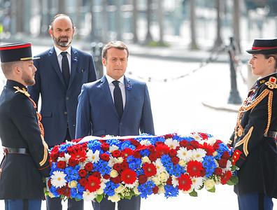 Frankreichs Präsident Macron gedachte in Paris der Toten